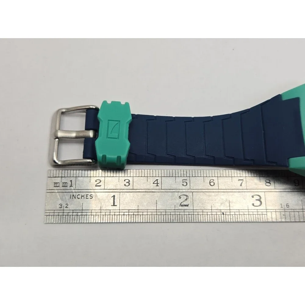 Freestyle Shark Classic Tide Digital Surf Watch Navy Green 100M 40mm New Battery